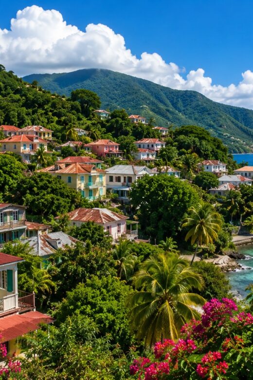 Vieux-Habitants, entre mer et montagne
