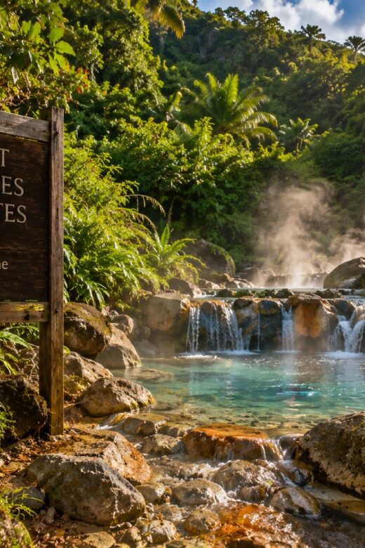 Sources chaudes naturelles de Bouillante