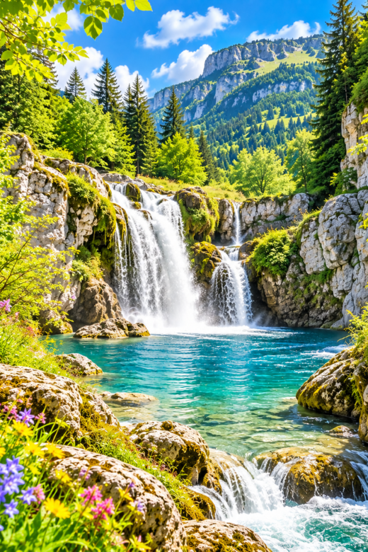 CASCADE Cachée DE LA MILLAUDE