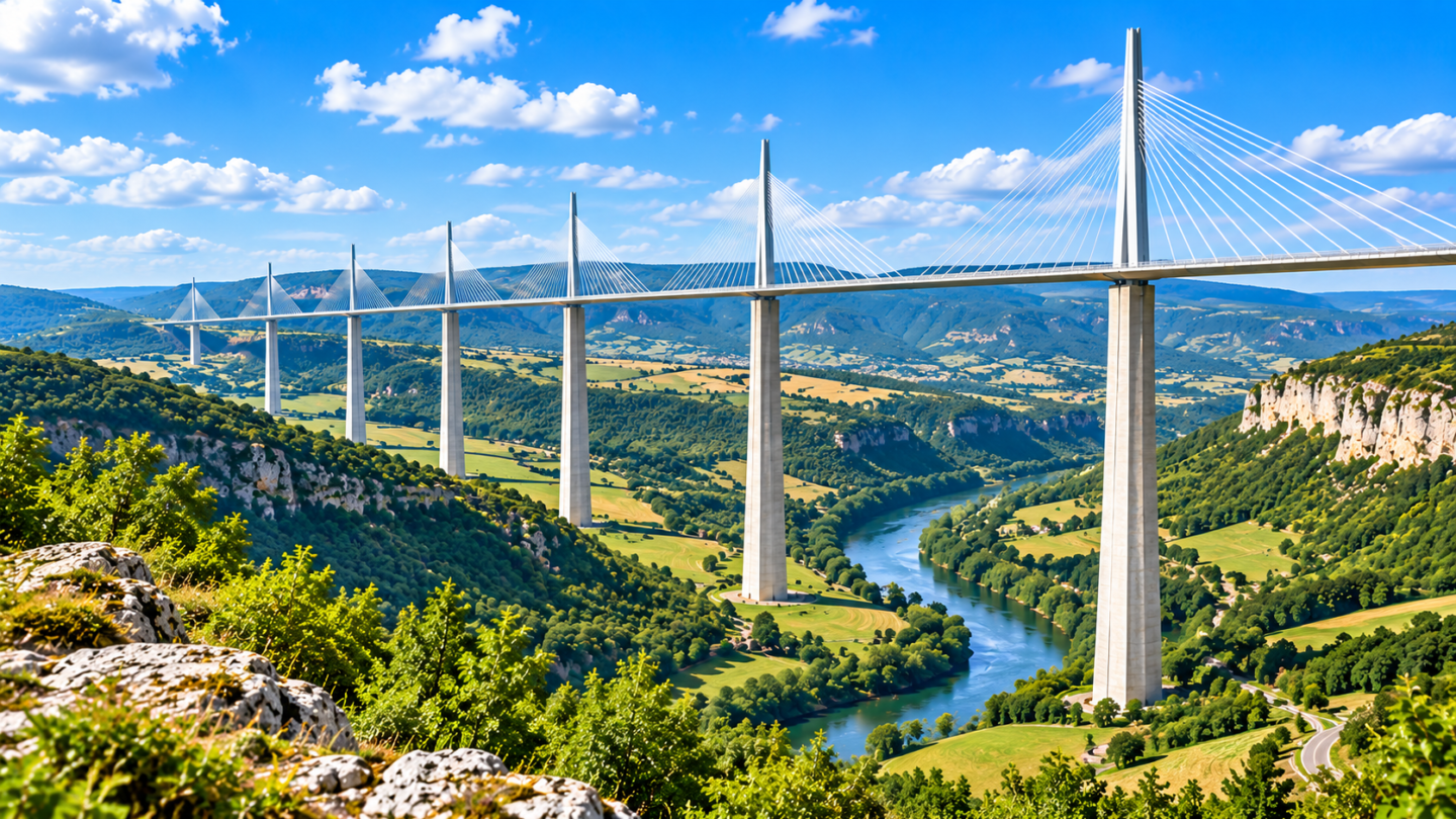 Vue aérienne de Aveyron