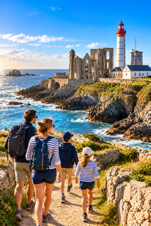 la pointe de SAINT-MATHIEU