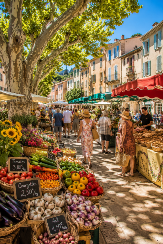 FLANER DANS UN Marché PROVENCAL