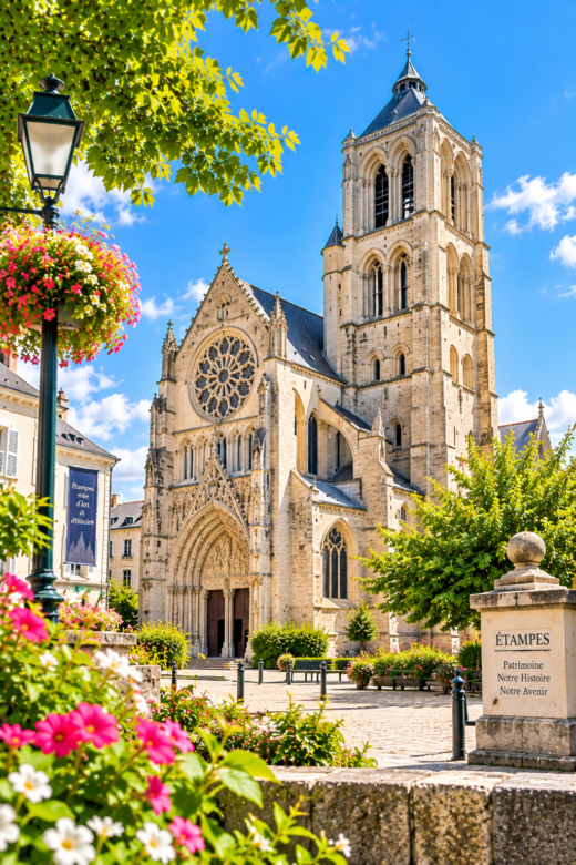 LA BASILIQUE D'ETAMPES