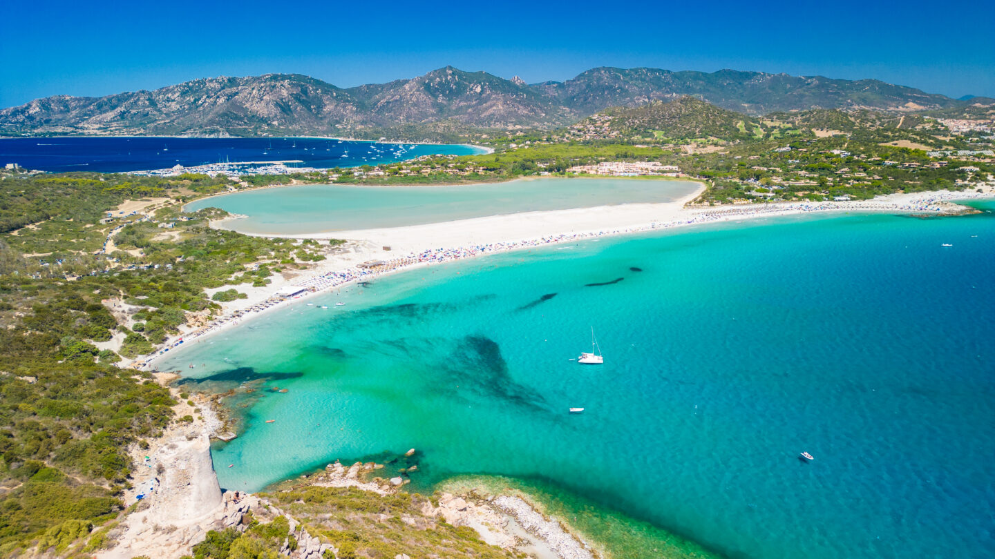 Vue aérienne de Haute-Corse