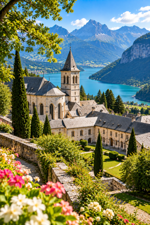 L'ABBAYE D'HAUTECOMBE
