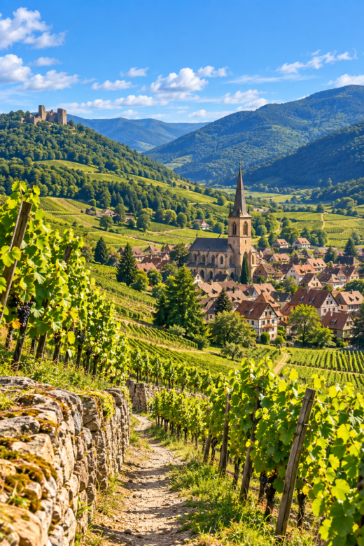 MASSIF DU VIGNOBLE D'ALSACE