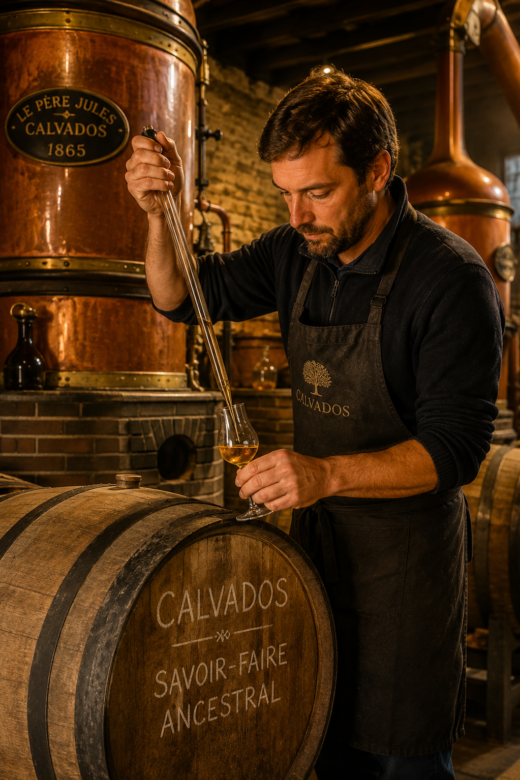 Visite d'une distillerie de Calvados