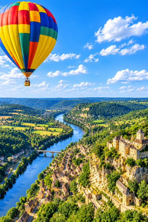 Montgolfière et PANORAMAS