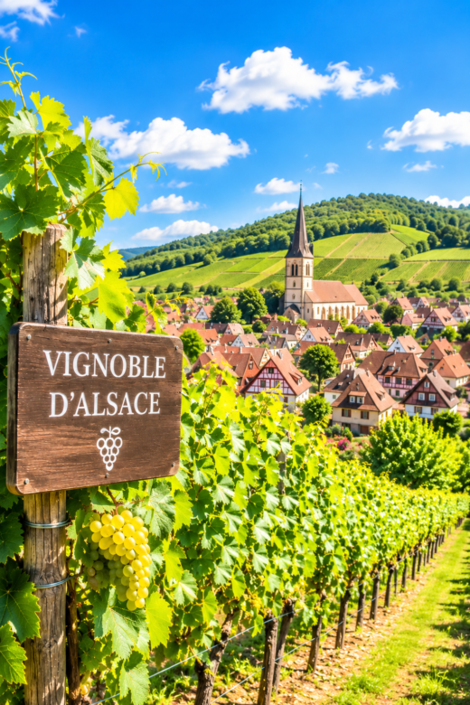 DES VIGNOBLES D'ALSACE
