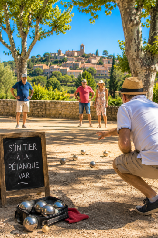 S'INITIER A LA Pétanque