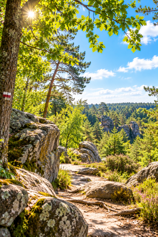LA FORET DE FONTAINEBLEAU