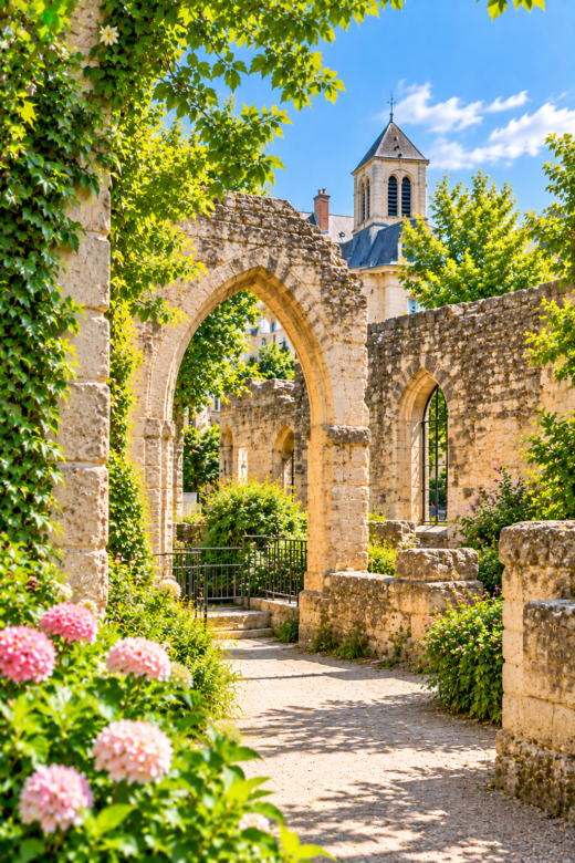 LES VESTIGES CACHES DU MOYEN AGE