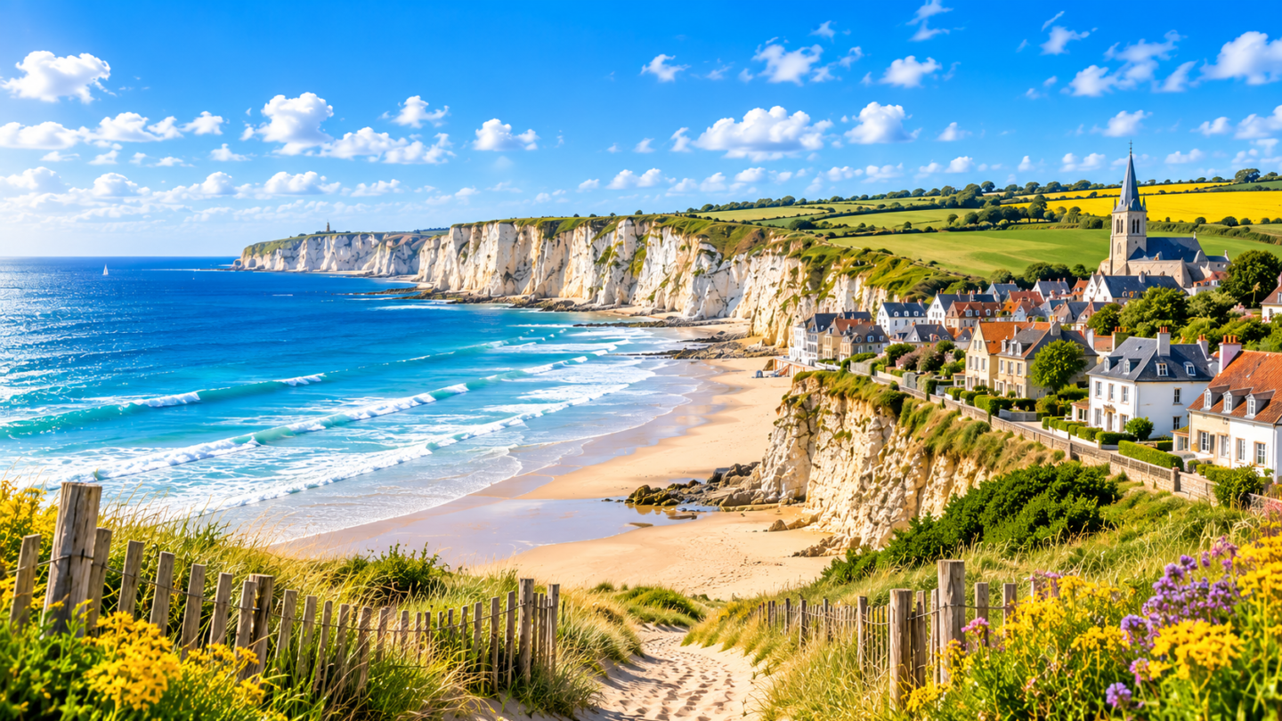 Vue aérienne de Pas-de-Calais