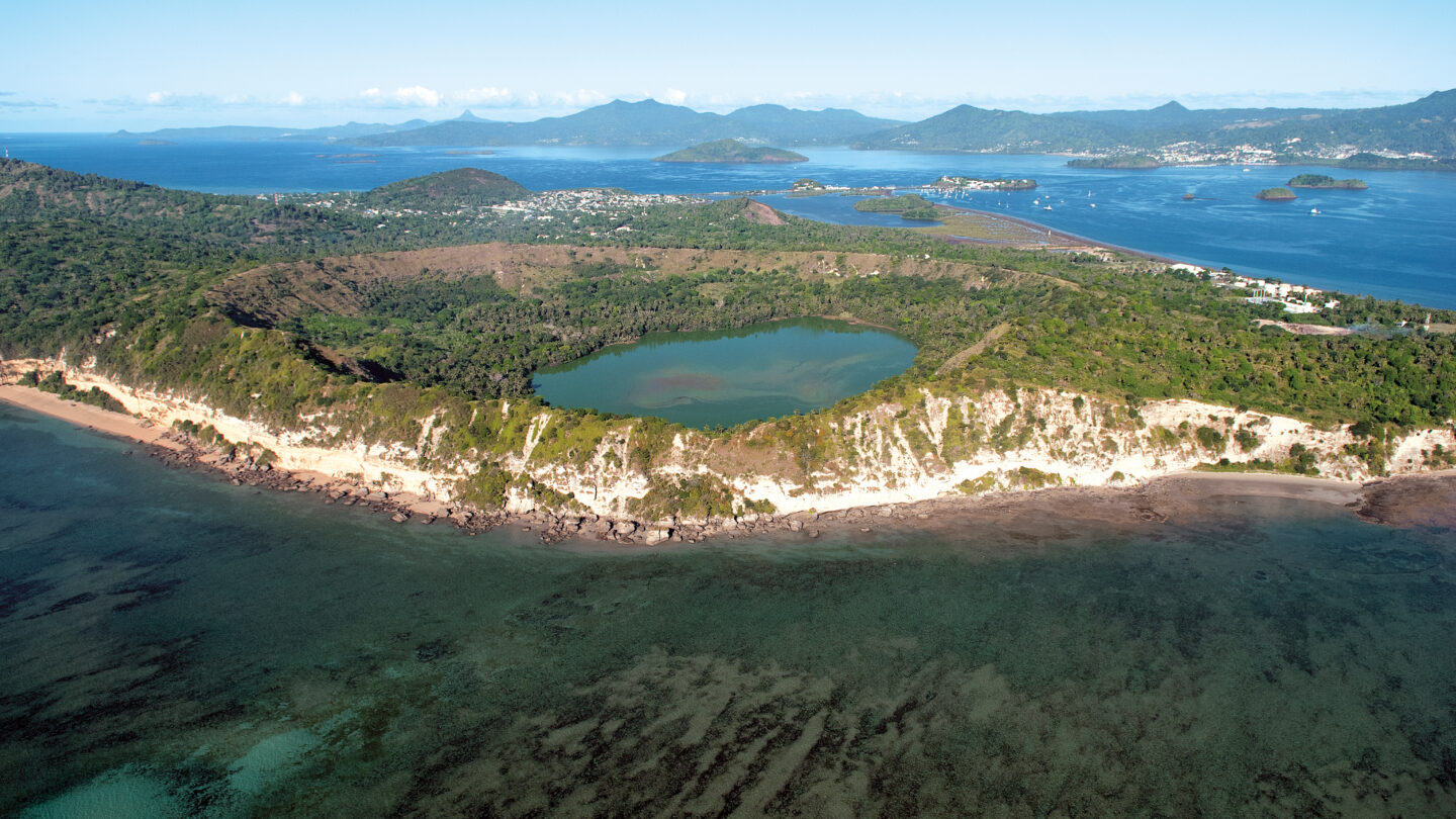 Vue aérienne de Mayotte