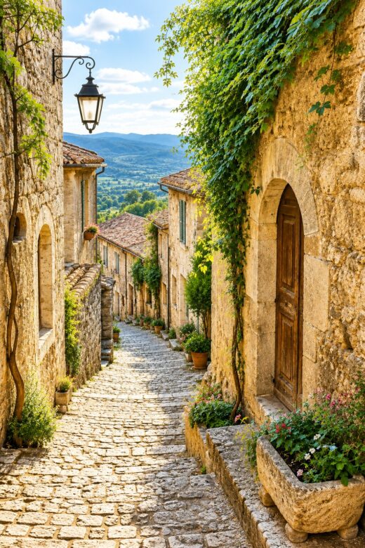 Les ruelles où le silence existe