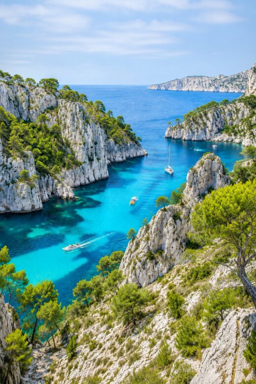 Calanques et paysages maritimes