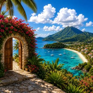 La Guadeloupe fait partie des Petites Antilles.