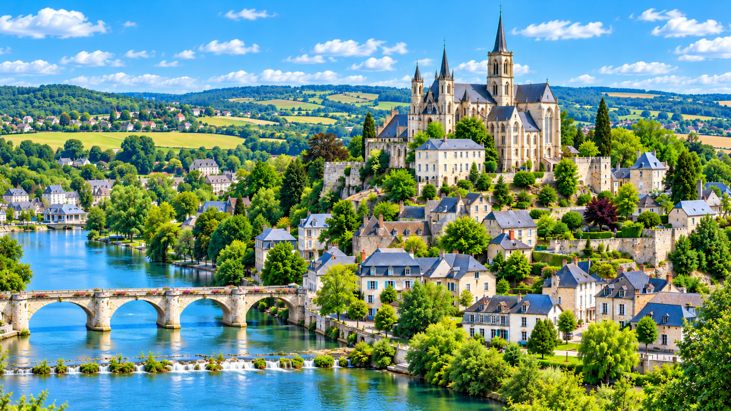 Vue aérienne de Aisne