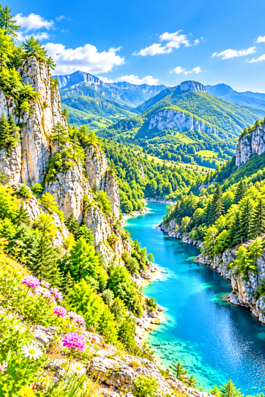 les gorges de la Loire