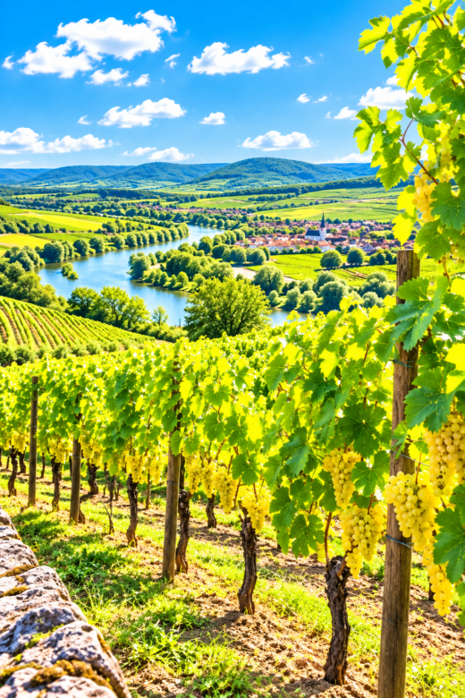 les vignes de la Moselle