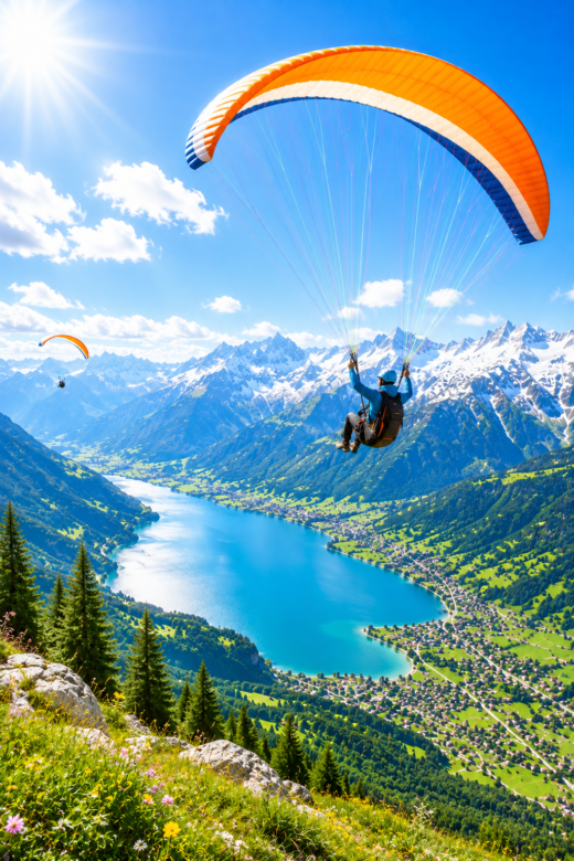 PARAPENTE ET SENSATIONS