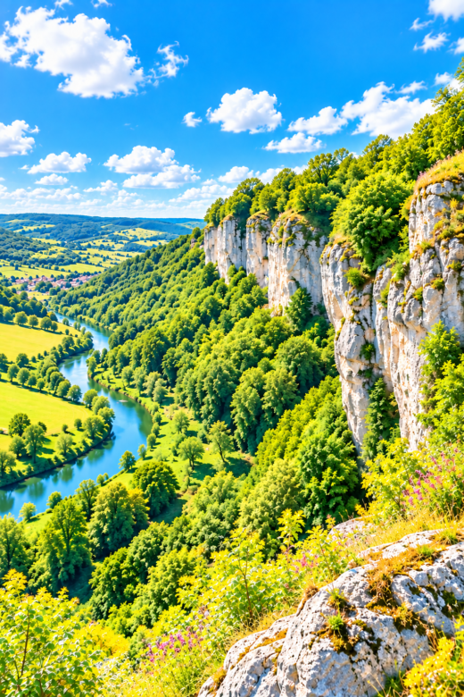 Les falaises de Bourmont