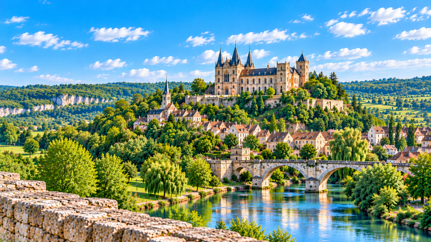 Vue aérienne de Haute-Marne